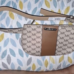 Michael Kors Brown and Tan Women's Bag